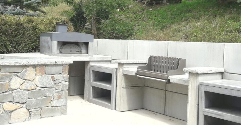 Cuisine d'été contemporaine sur mesure