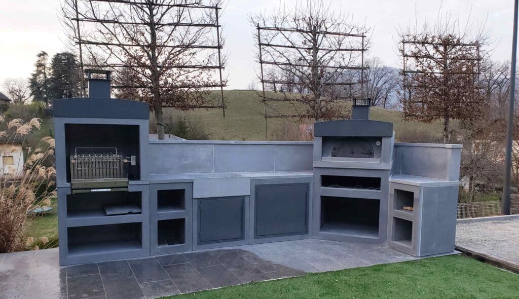 Cuisine d'extérieur en Savoie