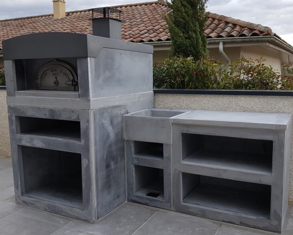 Cuisine d'été Elégance, couleur gris 2.5