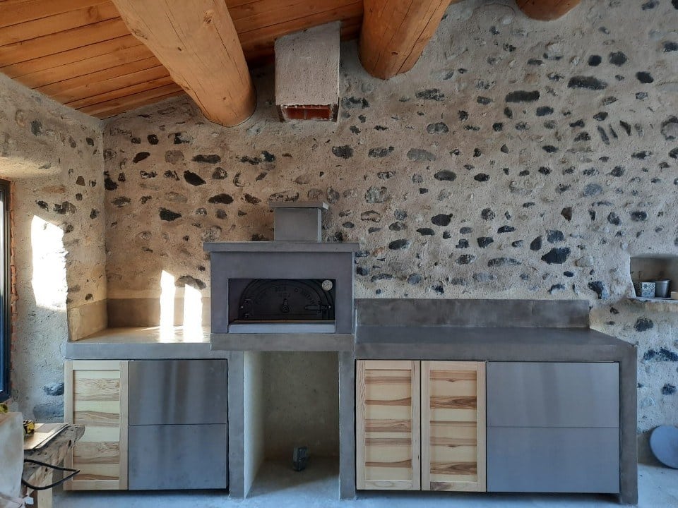 Four à bois Élégance square