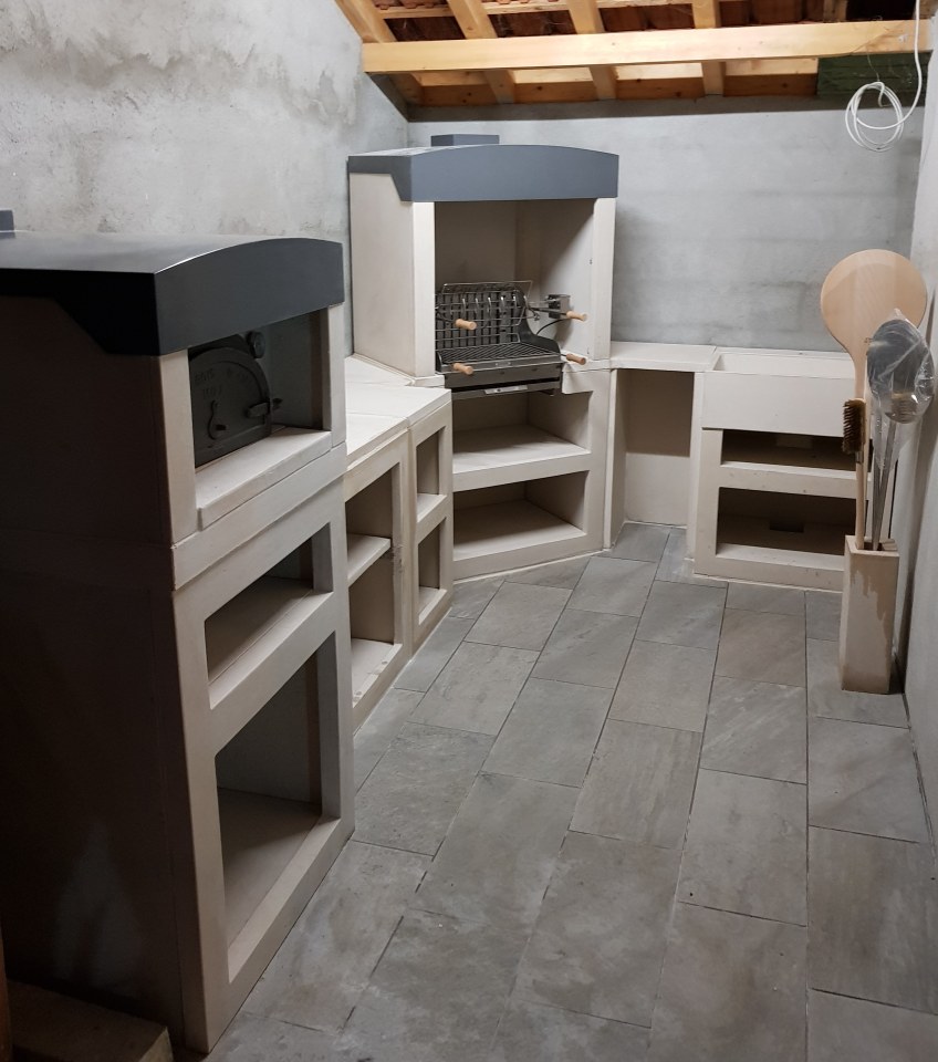 Cuisine d'été Elégance en intérieur