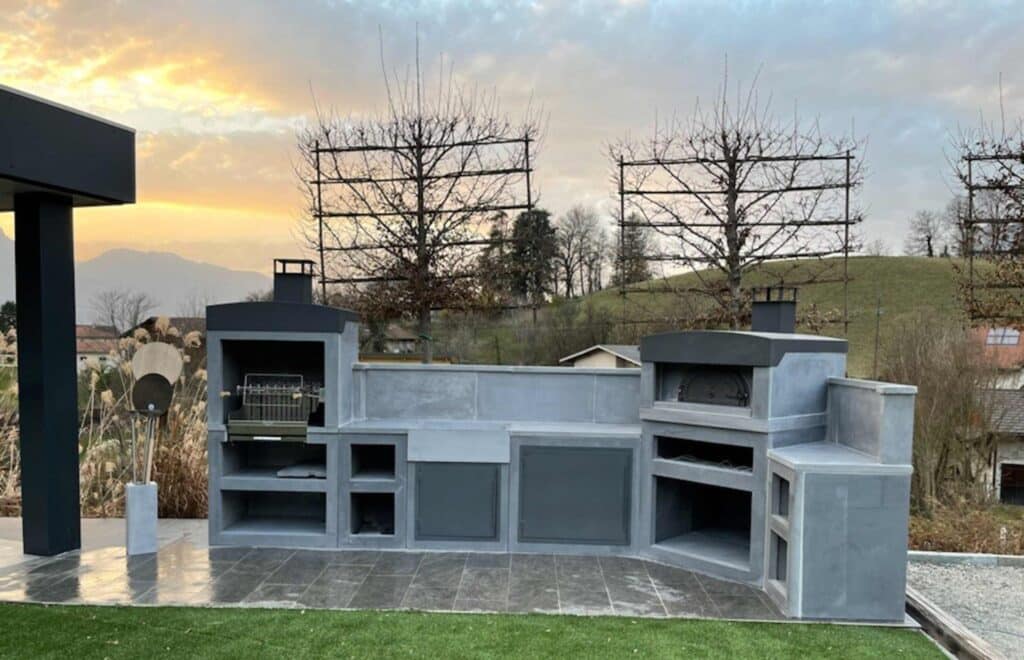 Cuisine d'extérieur en Savoie