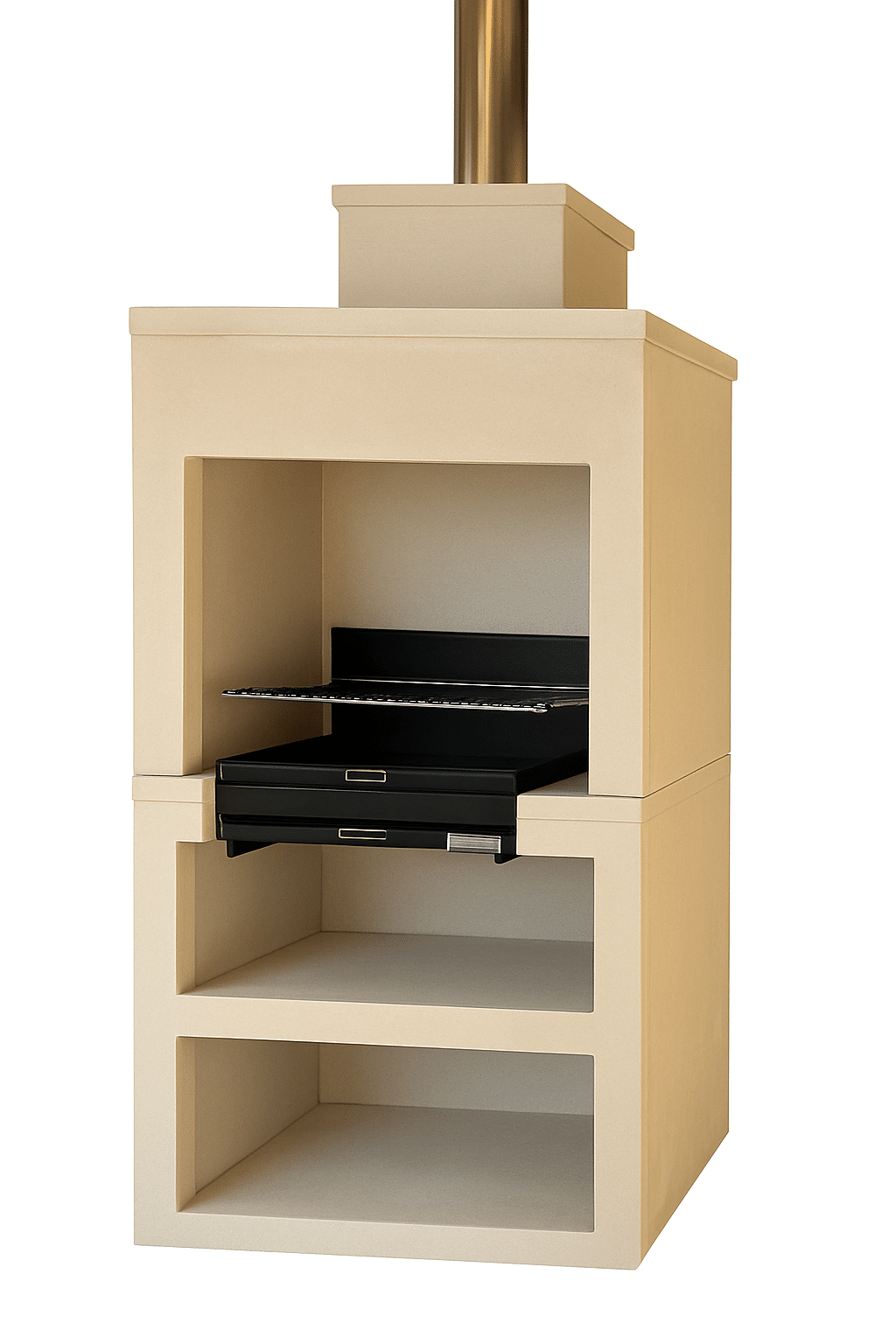 Barbecue en Pierre reconstituée